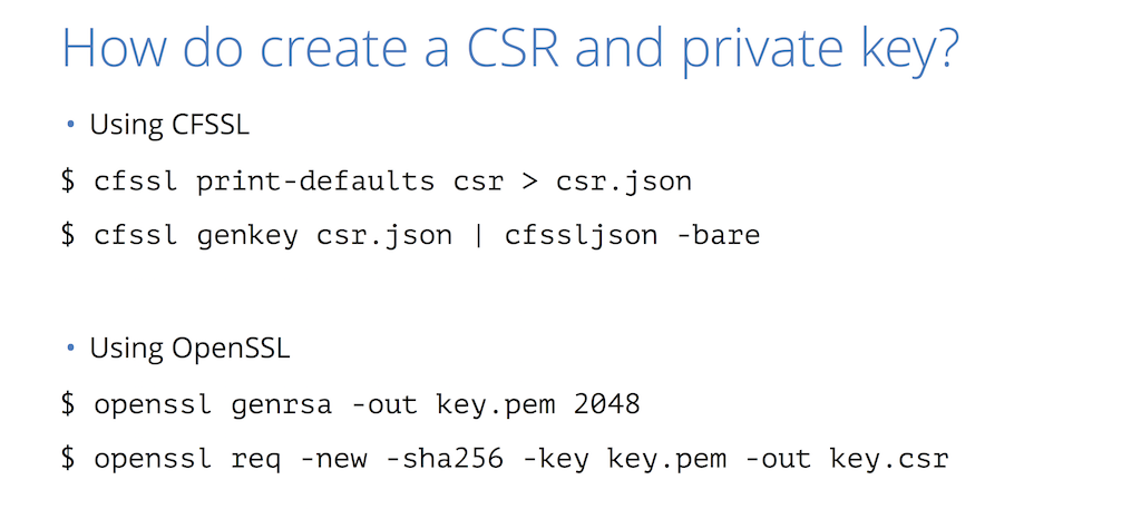 Ubuntu Generate Csr And Private Key